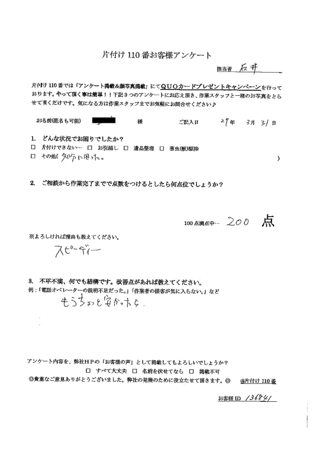 木更津市・40代女性/匿名希望様